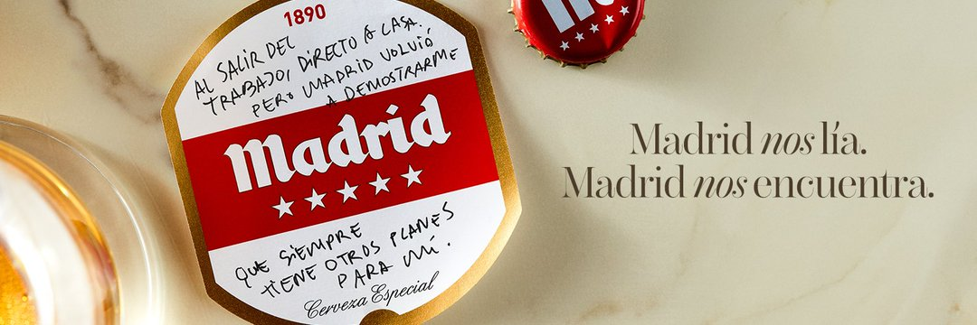 ❣ Mahou cambia su logo por Madrid ❣